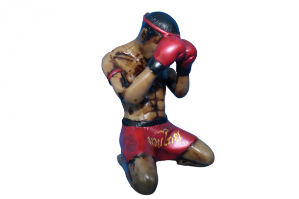 Muay Thai Figur rot 13cm